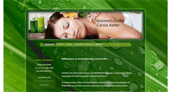 Desktop Screenshot of carola-keller.net